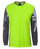 JB's HV L/S SOUTHERN CROSS TEE -  6HSCT